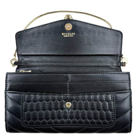 Bvlgari Leather Serpenti Forever Crossbody Bag