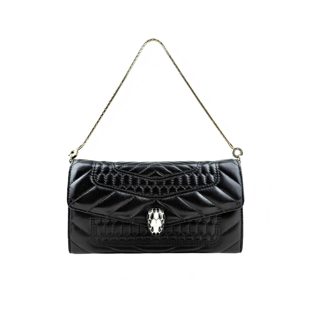 Bvlgari Leather Serpenti Forever Crossbody Bag