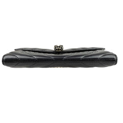 Pre-owned bvlgari-serpenti-forever-leather-crossbody-front-view
