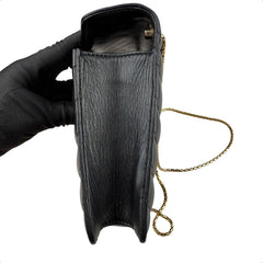 Pre-owned bvlgari-serpenti-forever-leather-crossbody-front-view