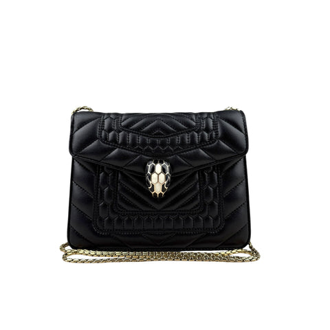 Bvlgari Leather Serpenti Forever crossbody Bags