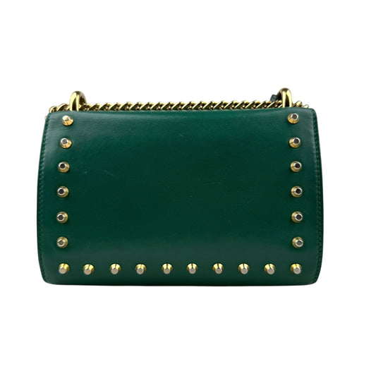 Gucci Pearly Padlock Shoulder Bag Studded Leather
