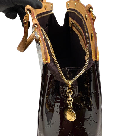 Louis Vuitton Blair Handbag  Purple Leather