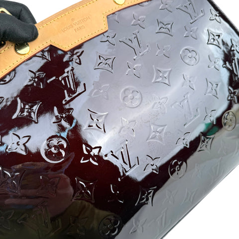 Louis Vuitton Blair Handbag  Purple Leather