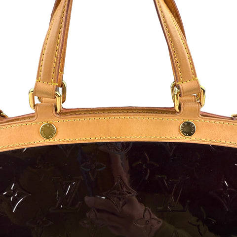 Louis Vuitton Blair Handbag  Purple Leather