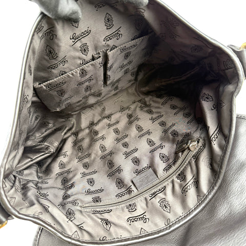 Gucci Messenger Monogram Guccissima  Black