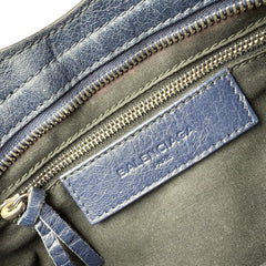 Pre-owned balenciaga-city-leather-crossbody-front-view