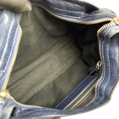 Pre-owned balenciaga-city-leather-crossbody-front-view