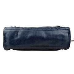 Pre-owned balenciaga-city-leather-crossbody-front-view