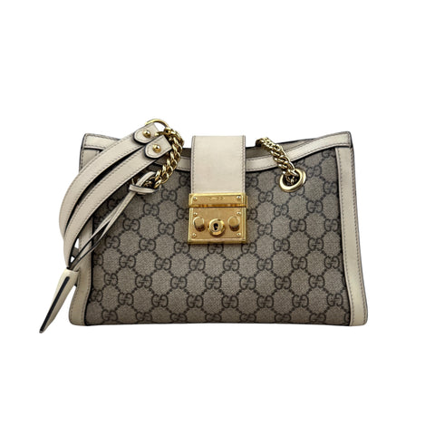 Gucci  Padlock GG Supreme Shoulder Bag