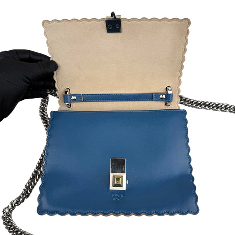 FENDI Kan I Vitello Shoulder Bag