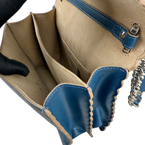 FENDI Kan I Vitello Shoulder Bag