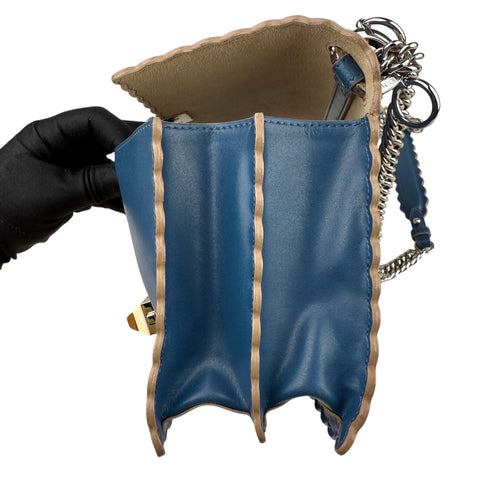 FENDI Kan I Vitello Shoulder Bag