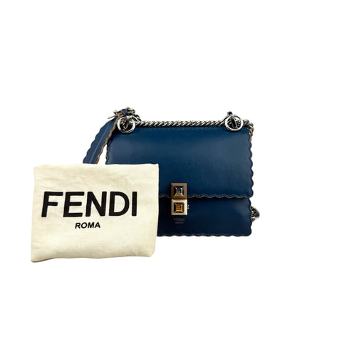 FENDI Kan I Vitello Shoulder Bag