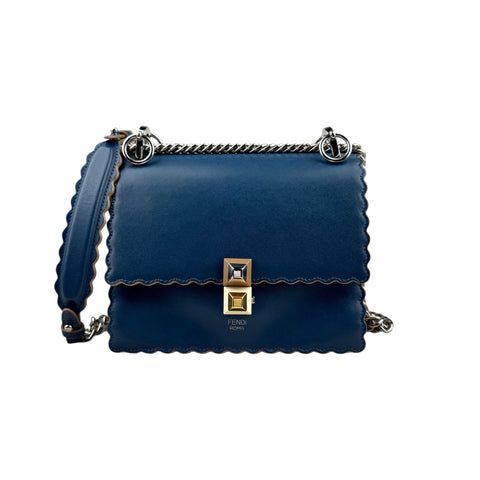 FENDI Kan I Vitello Shoulder Bag