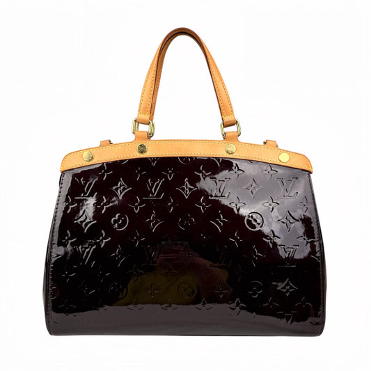 Louis Vuitton Blair Handbag  Purple Leather