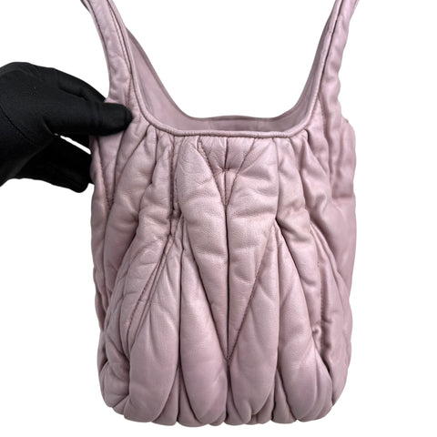 Miu Miu Matelasse Tote