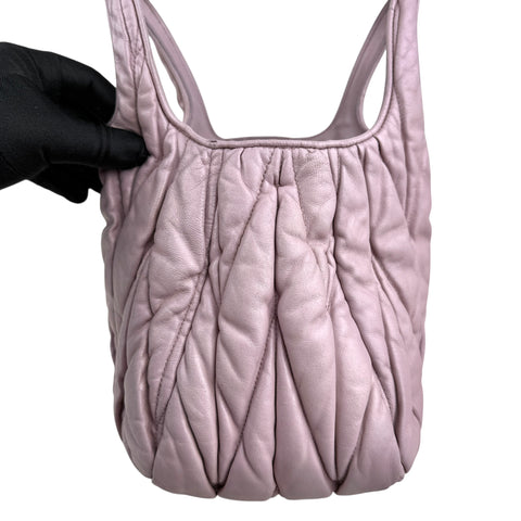 Miu Miu Matelasse Tote