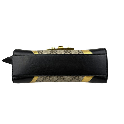 GUCCI Padlock GG Supreme Chain Shoulder Bag PVC