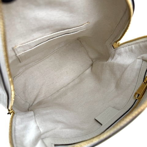Gucci Floral Backpack White Beige