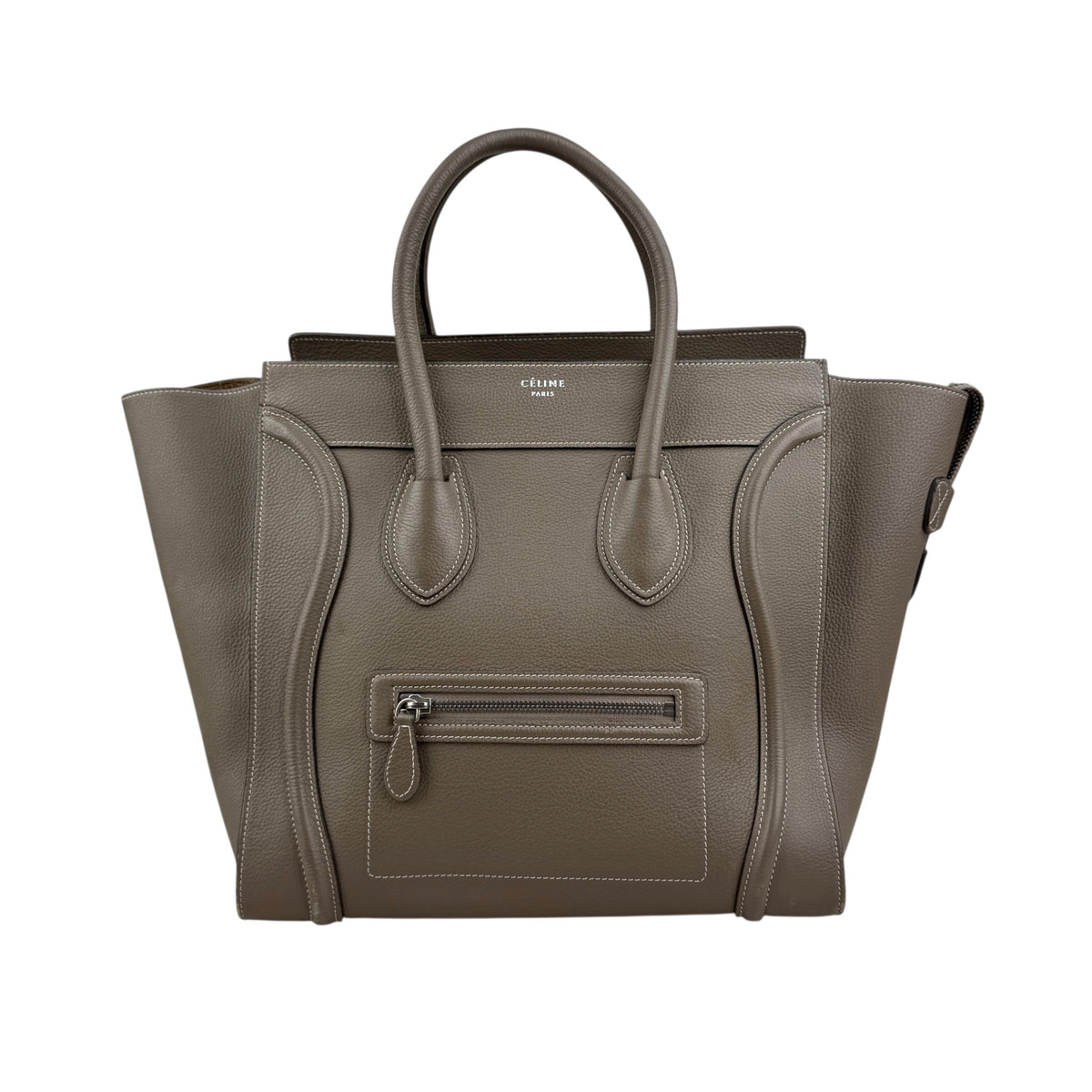 Celine Luggage  Shopper Handbag Phantom Grey