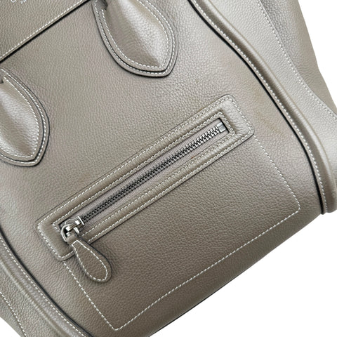 Celine Luggage  Shopper Handbag Phantom Grey