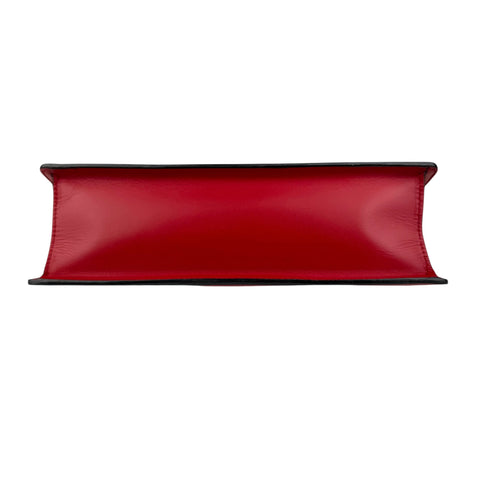 Gucci Sylvie Shoulder Bag Medium Red Leather