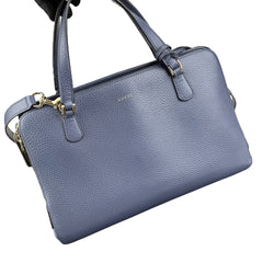 Pre-owned gucci-interlocking-g-blue-handbag-front-view