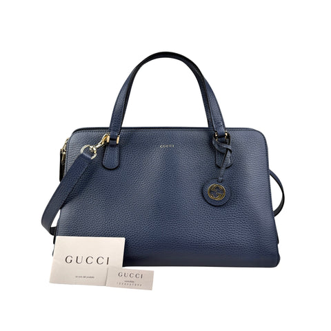 Gucci Interlocking G Blue handbag