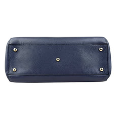 Pre-owned gucci-interlocking-g-blue-handbag-front-view