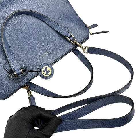Gucci Interlocking G Blue handbag