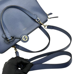 Pre-owned gucci-interlocking-g-blue-handbag-front-view