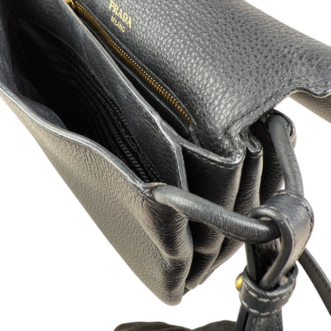 Prada PradaVitello Daino Crossbody Bag