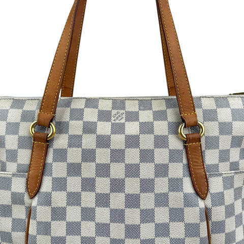 Louis Vuitton Totally Tote Canvas Damier Azur