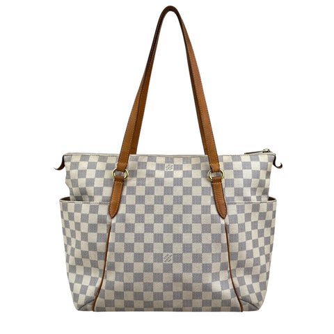Louis Vuitton Totally Tote Canvas Damier Azur