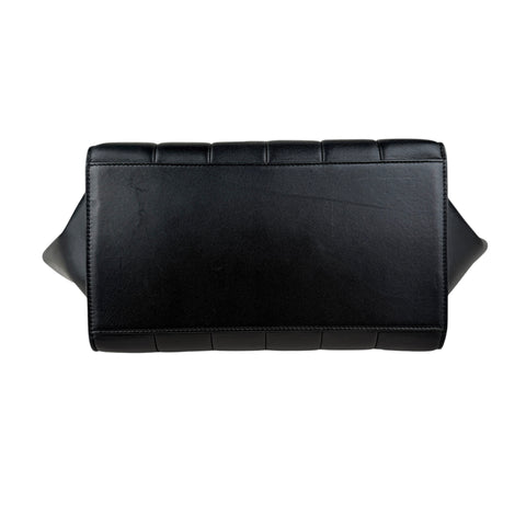 Celine Trapeze Black Leather Shoulder Bag