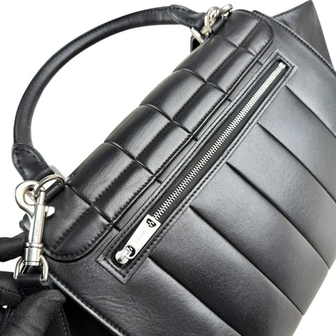 Celine Trapeze Black Leather Shoulder Bag