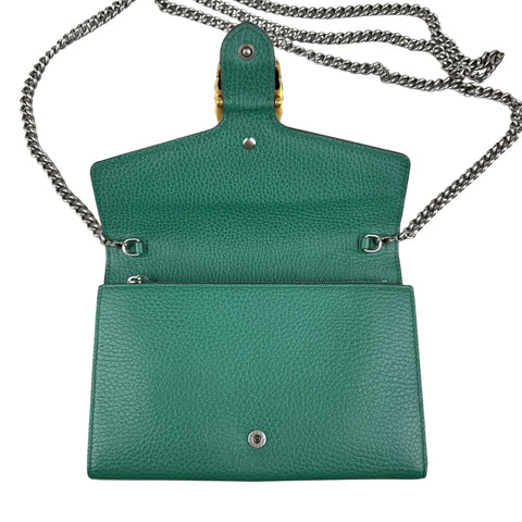 Gucci Dionysus Leather Wallet Chain crossbody bag