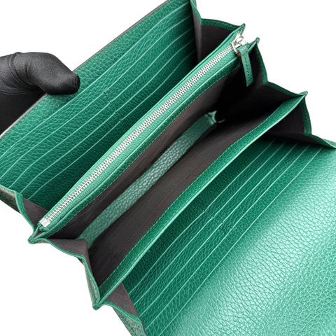 Gucci Dionysus Leather Wallet Chain crossbody bag