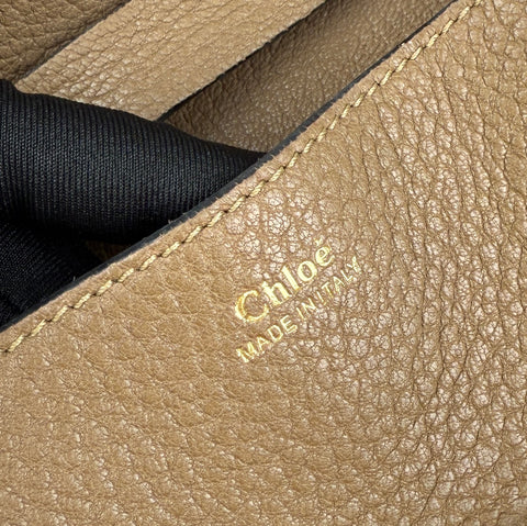 Chloe Chloé Brown Leather Drew Shoulder Bag