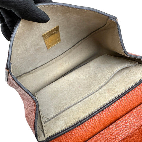 Pre-owned chloe-leather-drew-shoulder-bag-front