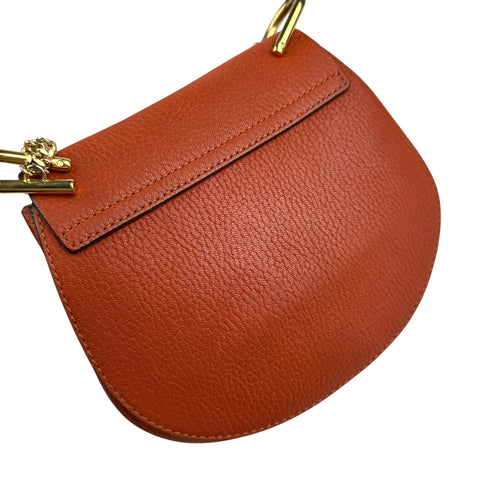 Pre-owned chloe-leather-drew-shoulder-bag-front