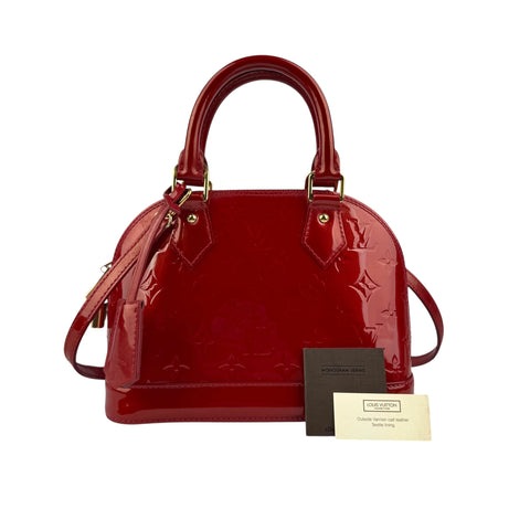 Louis Vuitton  Alma BB Vernis