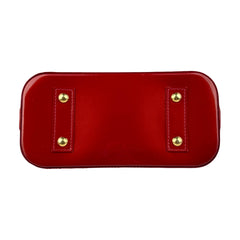 Pre-owned louis-vuitton-alma-bb-vernis-front-view