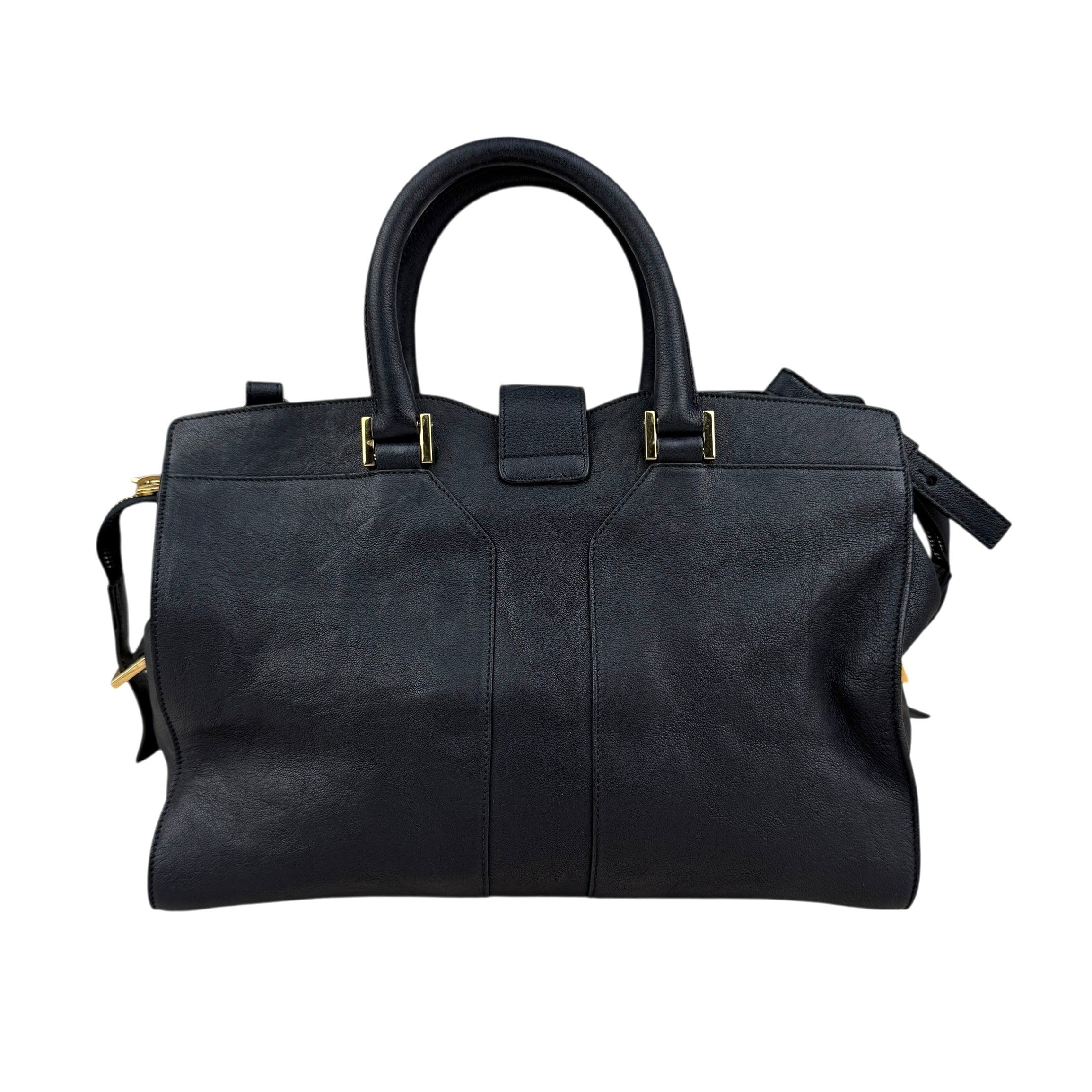 saint-laurent-y-ligne-tote-black-leather-back