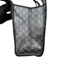 Pre-owned gucci-crystal-gg-canvas-medium-joy-shoulder-bag-front