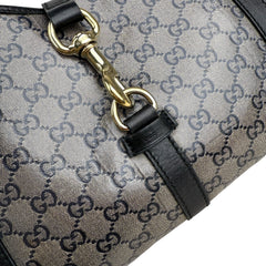 Pre-owned gucci-crystal-gg-canvas-medium-joy-shoulder-bag-front