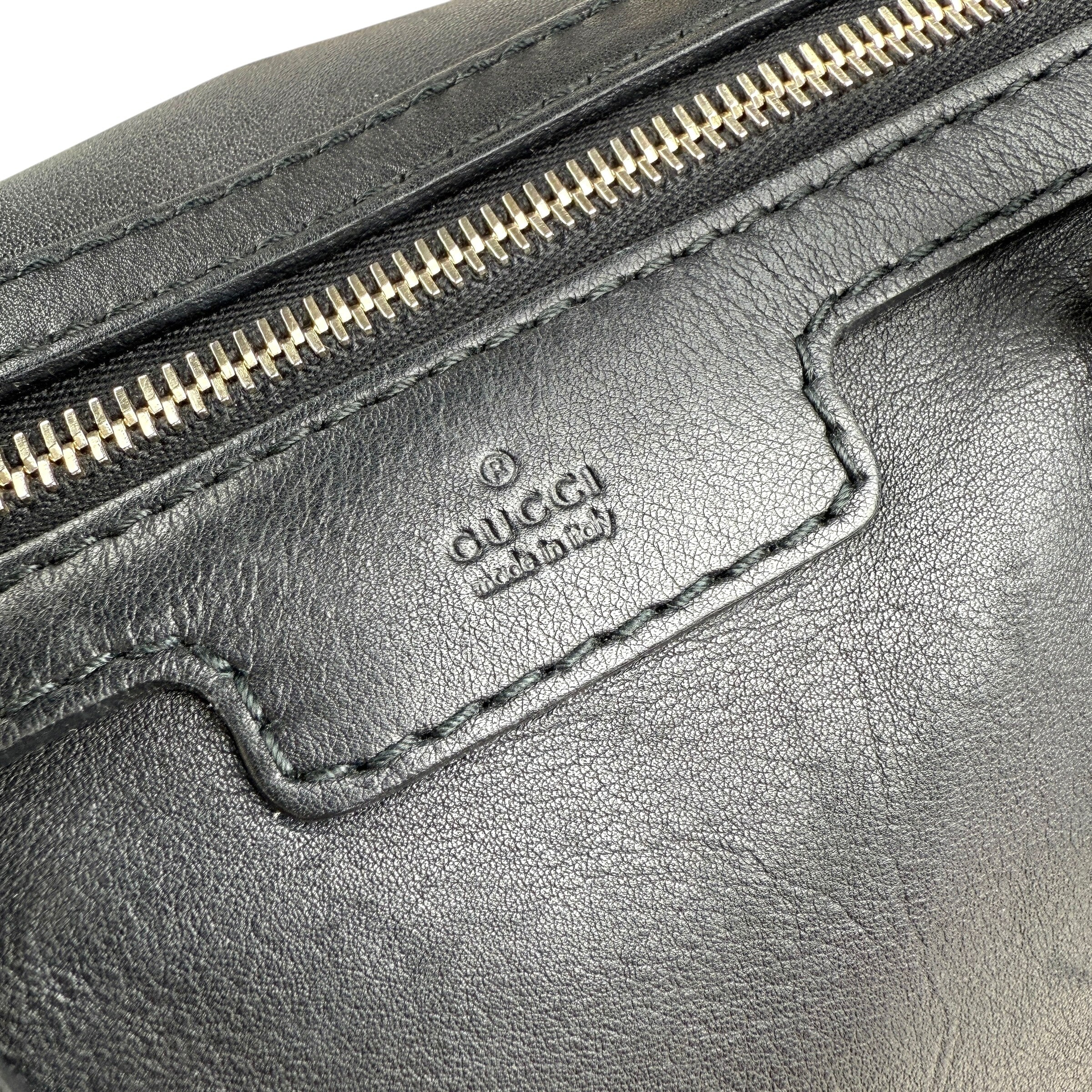 Pre-owned gucci-microssima-joy-boston-bag-front