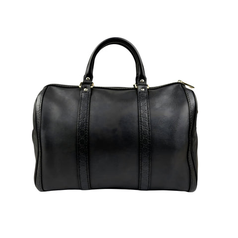 Pre-owned gucci-microssima-joy-boston-bag-front