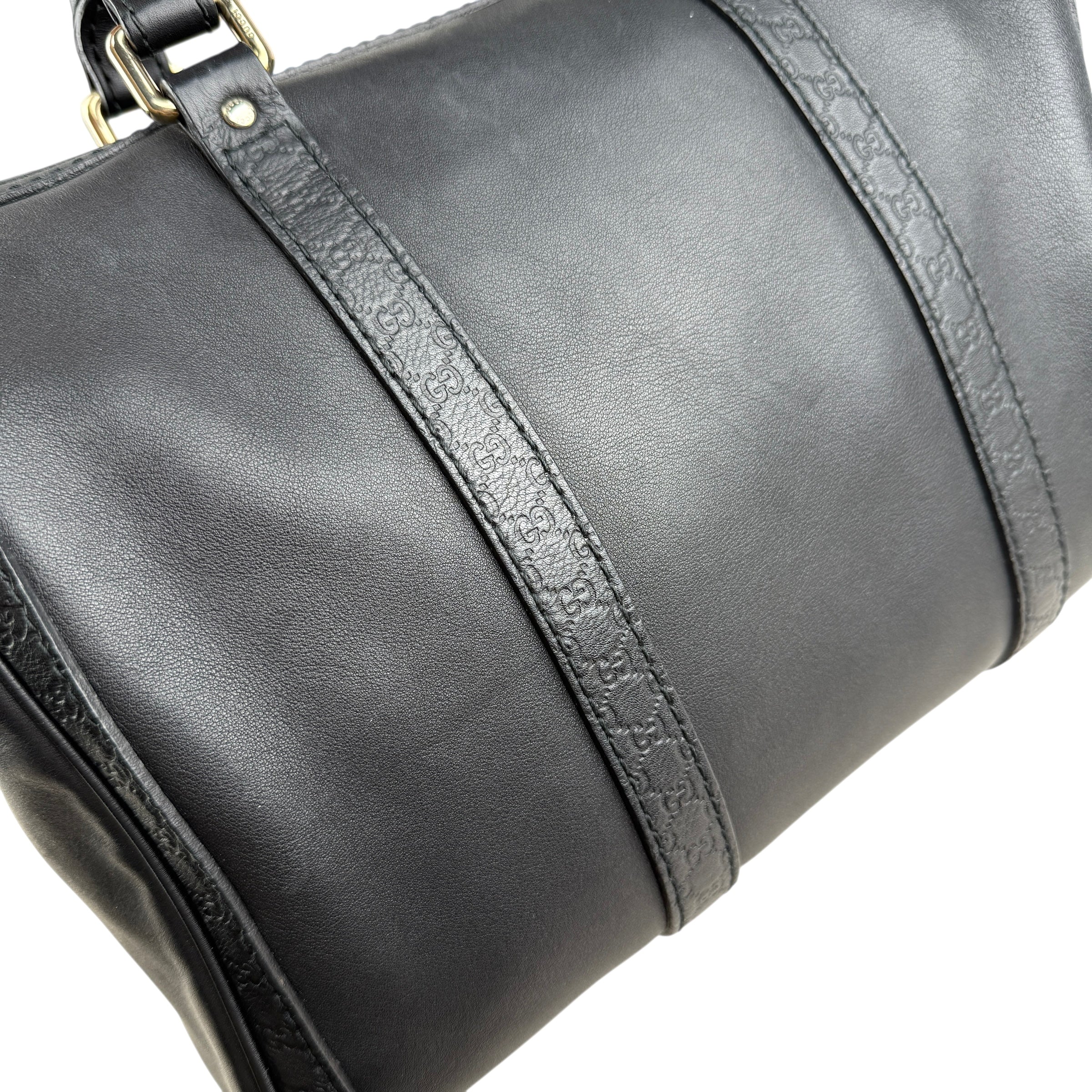 Pre-owned gucci-microssima-joy-boston-bag-front